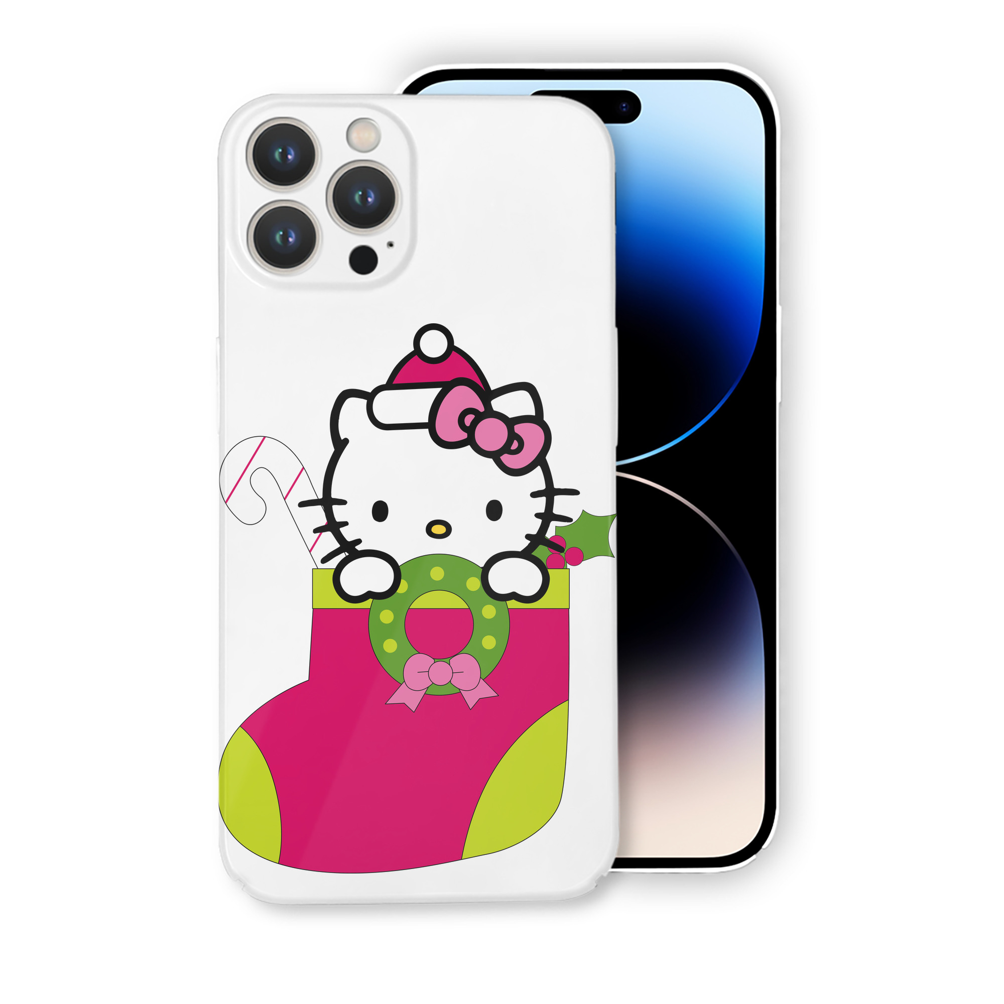 （画像用） Hello Kitty ハローキティ 【iPhone 14シリーズ対応】ハードケース